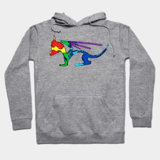 Tiny Dragon - Pride Colors Hoodie